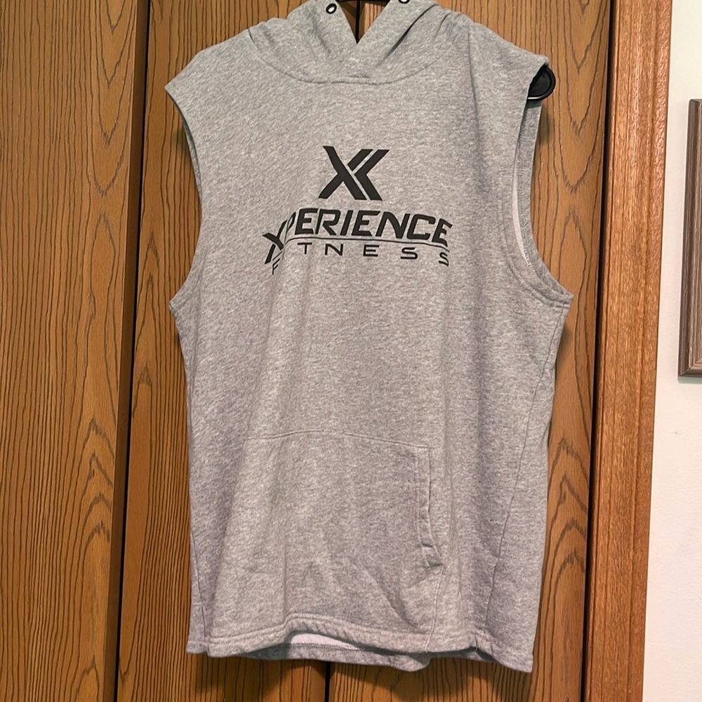 Men's sleeveless hoodie